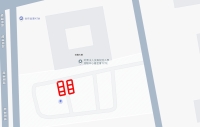 技職大樓汽車停車場 施工作業車吊掛公告